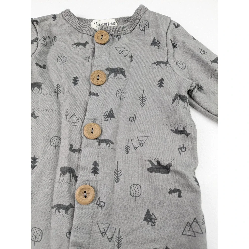 Rabbit + Bear Woodland Romper